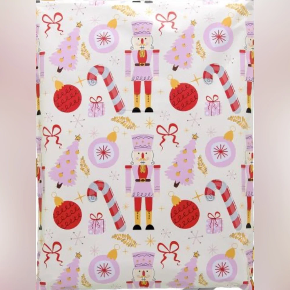 20 ct nutcracker poly mailers